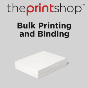 Bulk Printing and Binding