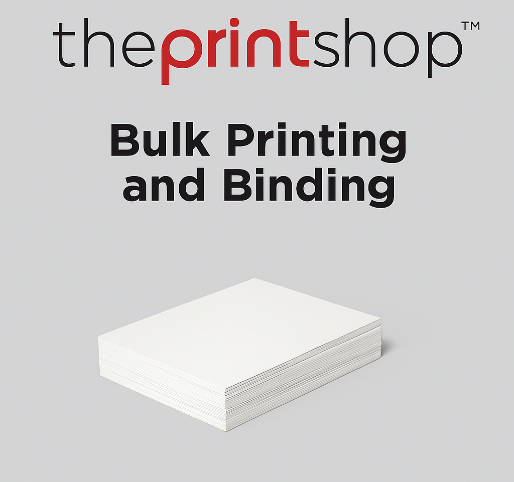 Bulk Printing and Binding